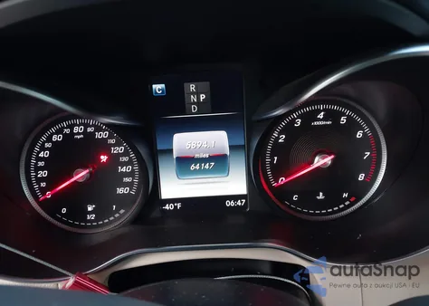 2018 Mercedes-Benz Glc 4Matic z USA, uszkodzony, nr VIN WDC0G4KB0JV107176